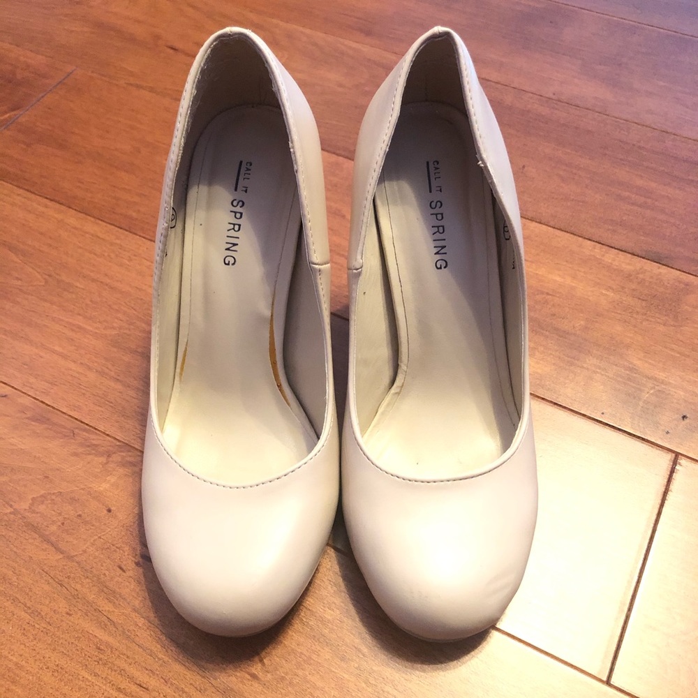 3 inch nude heels